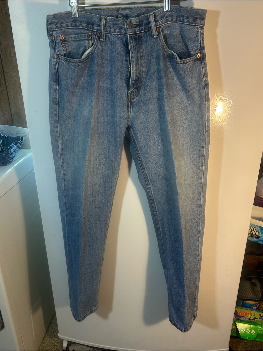 Levi's 504  Straight Men’s Jeans in Light Blue